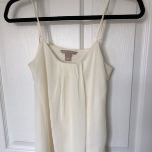 Cream Tank Blouse